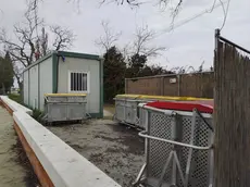 Il container sanitario alle Vignole