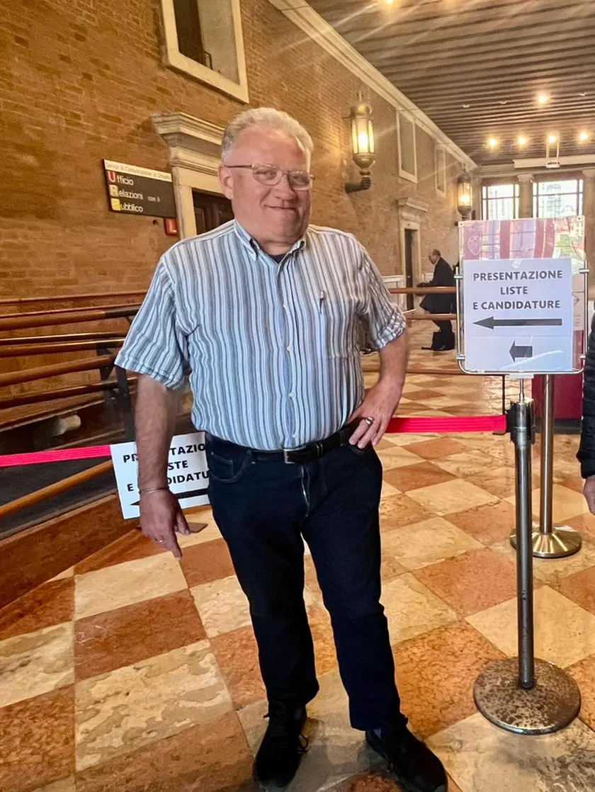 A sinistra Luigi Corò