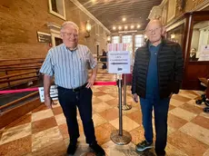 A sinistra Luigi Corò