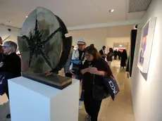 Visitatori al Muvec, sede museale dei Musei Civici al Candiani di Mestre