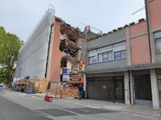 La demolizione dell'ex Carive di Mestre