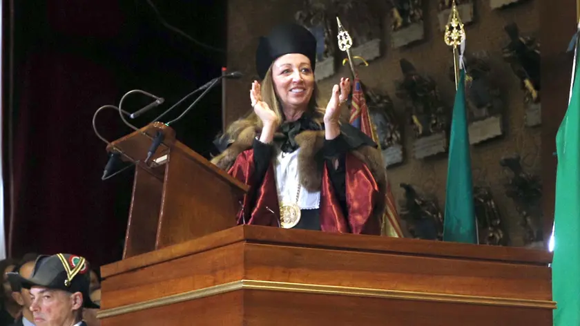 La rettrice Daniela Mapelli