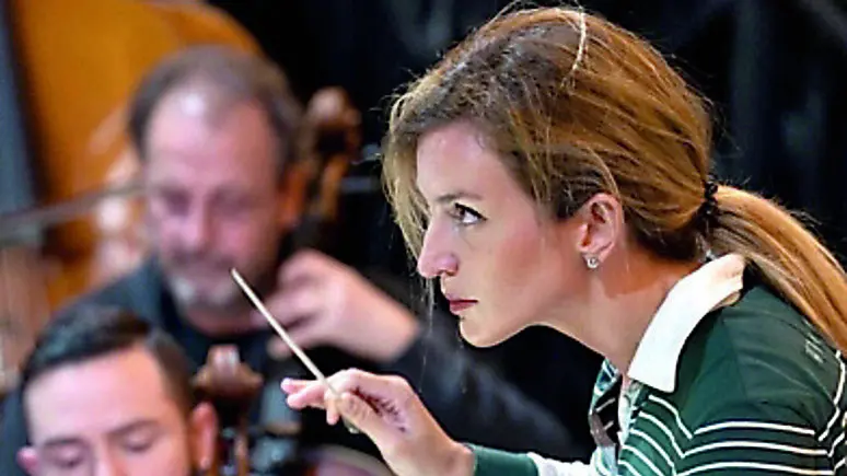 La direttrice d’orchestra Beatrice Venezi