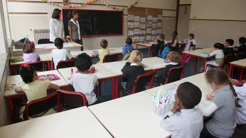 Una classe multietnica, specchio della società trevigiana