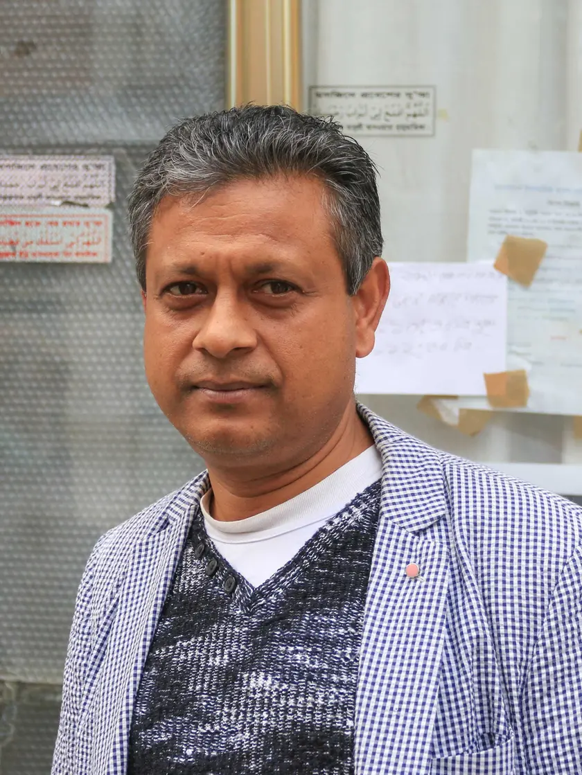 Kamrul Syed, portavoce della comunità bengalese, candidato consigliere comunale con il Pd