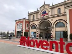 L'ingresso dell'Outlet di Noventa