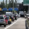 Il traffico alla barriera di Mestre
