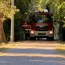 I vigili del fuoco in via Vallon (Foto Pòrcile)