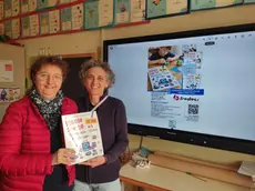 Giuseppina Maria Marra e Donatella Barison, insegnanti dell’istituto comprensivo Betty Pierazzo di Noale. Sono le ideatrici e autrici di questo singolare libretto integrativo al sussidiario