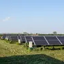 Un impianto di agrivoltaico