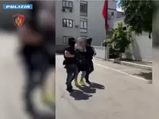L'arresto del narcotrafficante a Tirana