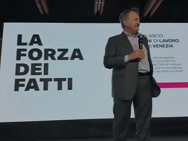 Brugnaro alla presentazione del suo libro