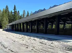 La pista da bob, skeleton e slittino di Cortina