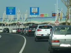 Code in uscita da Jesolo traffico