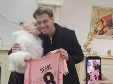 Alessia La Rosa con il centrocampista ex Venezia Jacopo Segre