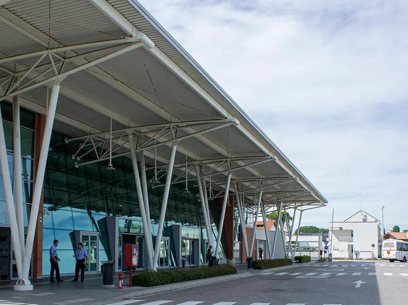La stazione dei bus di Atvo a Jesolo