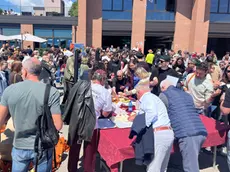 La ressa per gli assaggi al Festival del Tramezzino