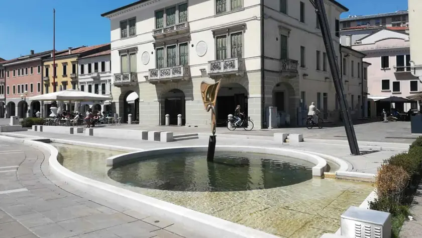 Palazzo da Re nel cuore di piazza Ferretto a Mestre