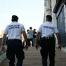 Controlli della polizia locale sul ponte di Rialto