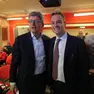 Andrea Martella, candidato sindaco del centrosinistra, e Simone Venturini, del centrodestra