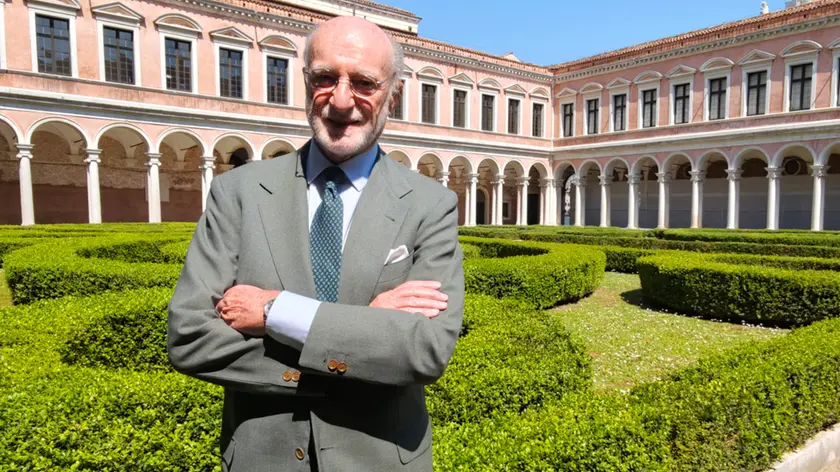 Il presidente Gianfelice Rocca