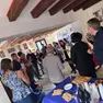 L’inaugurazione della mostra a Ca’ Rapace