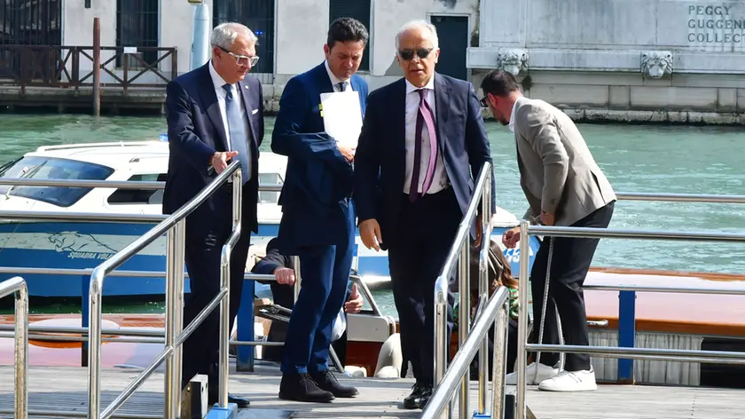 Il ministro Piantedosi a Venezia