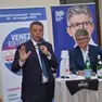 Mattero Renzi con Martella a Mestre (foto Pòrcile)
