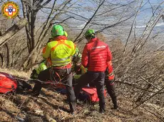 Soccorso alpino in azione
