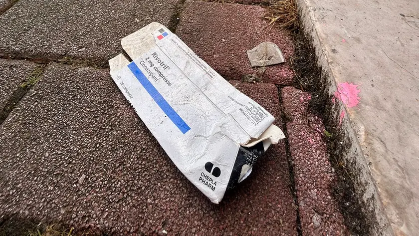 Una confezione di Rivotril usato a Mestre