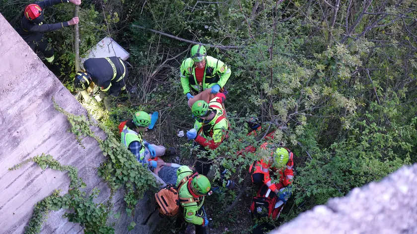 Un intervento del Soccorso alpino