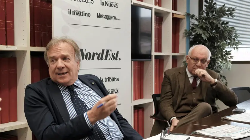 Gerosa e Ruscitti al Forum organizzato dai nostri giornali, a Padova