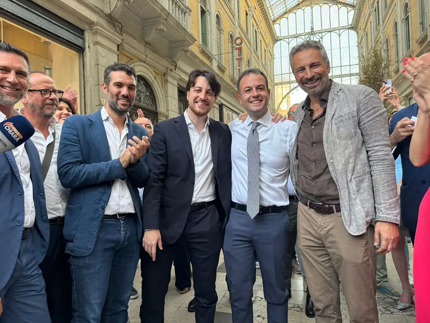 Da sinistra Tomaello, Stefani, Venturini e Speranzon