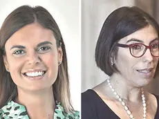 A sinistra Ermelinda Damiano, a destra Giulia Albanese