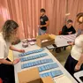 Procedure di voto in una scuola di Mestre