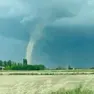 La violenta tromba d'aria che si è abbattuta nel rodigino a inizio maggio