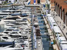 Imbarcazioni al Salone nautico di Venezia