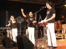 I Batisto Coco durante un live