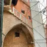 I lavori all’interno di Palazzo Bernardo