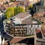 Il rendering del nuovo complesso di pregio di via San Rocco a Mestre