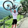 Marco Melandri con la sua bici