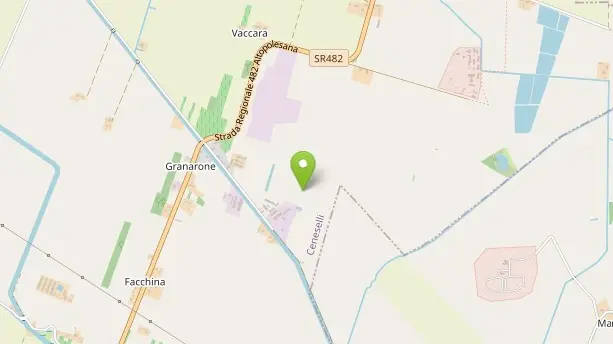 L'epicentro della scossa