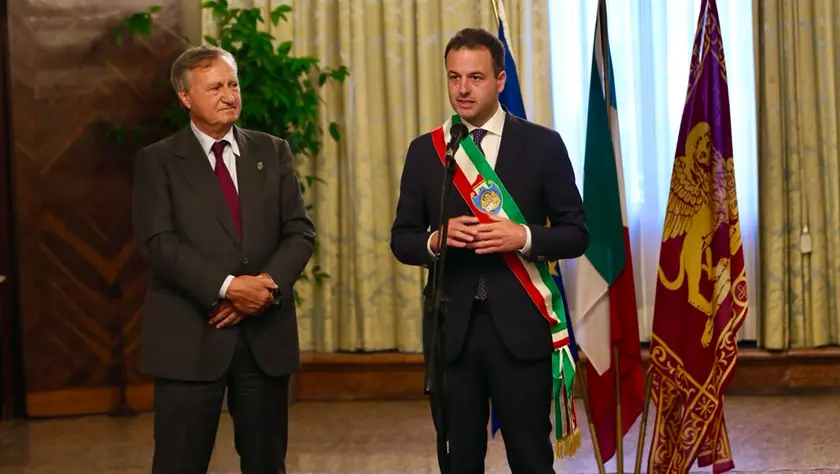 Luigi Brugnaro e Simone Venturini