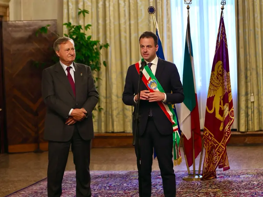 Luigi Brugnaro e Simone Venturini