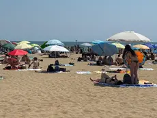 L’area della spiaggia dove è avvenuta la rissa