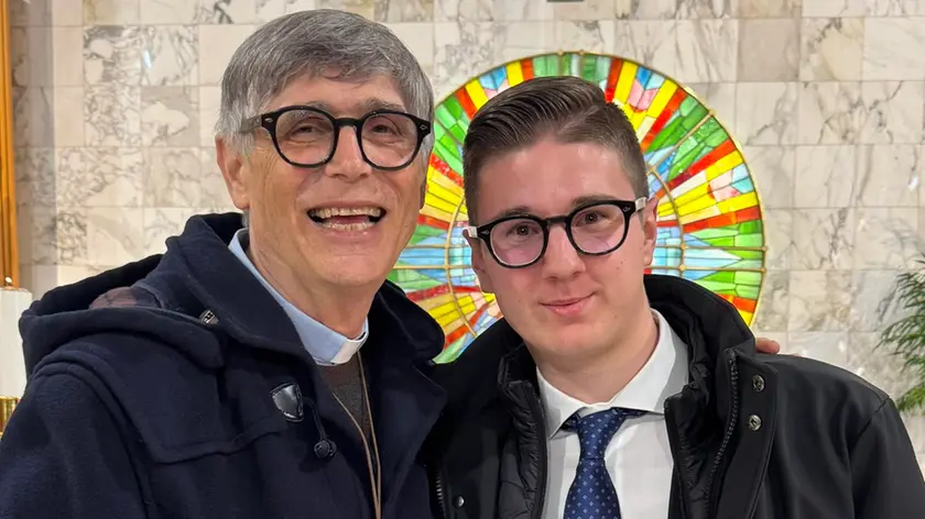 Don Maurizio Patriciello e Adriano Cappellari
