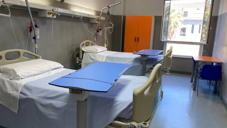 In foto un reparto ospedaliero