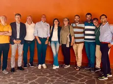 Andrea Martella con il gruppo dem veneziano