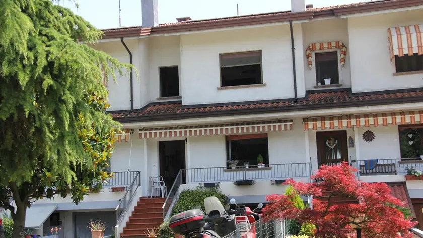 L'appartemento dove è partito l'incendio