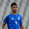 Fabio Chiarodia con la maglia azzurra